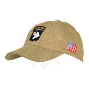 Casquette 101St Airborne Tan